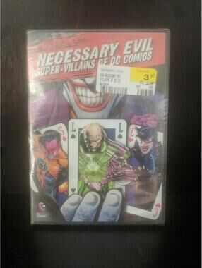 Necessary Evil: Super-Villains Of DC Comics [DVD 2013] BRAND NEW SEALED shelf147